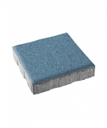 Тротуарные плиты "КВАДРАТ" - Б.7.К.8 Стандарт Синий