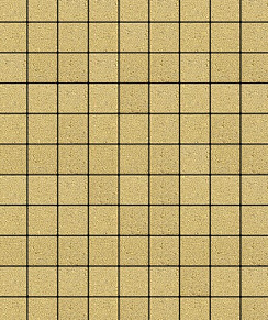 Тротуарные плиты "КВАДРАТ"- Б.3.К.6 Стандарт Жёлтый