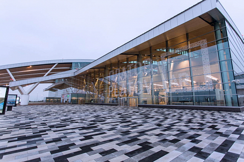Тротуарные плиты "ПРЯМОУГОЛЬНИК" - Б.5.П.8 Листопад гранит Барселона