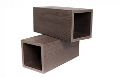 Столб из ДПК 3D WOOD для ограды ДПК 125х125х2900 мм