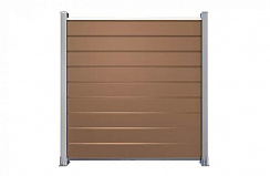 Калитка из ДПК CLASSIC с алюминием 20х900х1900 мм