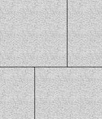Тротуарные плиты "КВАДРАТ" - Б.7.К.8 Гранит Белый
