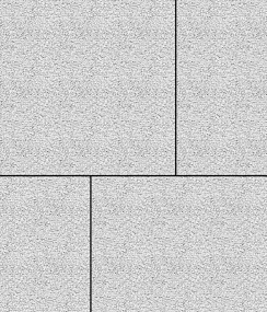 Тротуарные плиты "КВАДРАТ" - Б.7.К.8 Гранит Белый