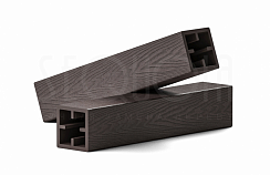 Столб SEQUOIA Evolution 3D WOOD BROWN