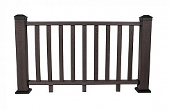 Ограждение из ДПК 3D WOOD 125х960х1575 мм